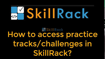 How to access practice tracks/challenges in SkillRack?