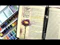 Bible Journaling: Nehemiah 8:12 - Celebrate understanding the Word