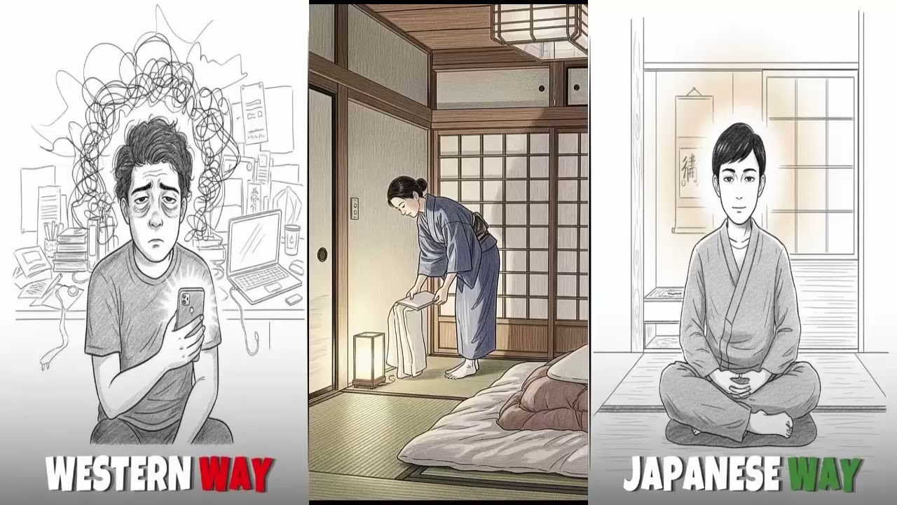 How to Sleep LESS hours and wake up FRESH - 5 Japanese Secrets for Better Sleep (Science Backed)