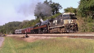N&W 611 Travels to the Buckingham Branch  9/14/23