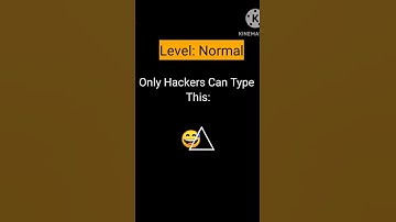 only hackers can type this 😅⃤ tutorial #shorts