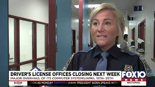 Alabama driver s license offices closing for overhaul of computer systems