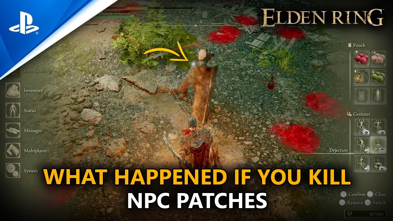 ELDEN RING What Happened If You Kill Patches YouTube