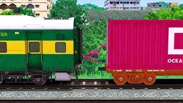 ICF GARIBRATH COUPLING SHIP CONTAINER | BUMPY RAILROAD | RAILWORKS | TRAIN SIMULATOR 2022 | RAILROAD