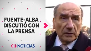 TENSO MOMENTO: Fuente-Alba increpó a la prensa antes de veredicto: "No he cometido ningún delito"