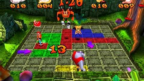 Crash Bash w/Super Mazeno - Pogo Painter
