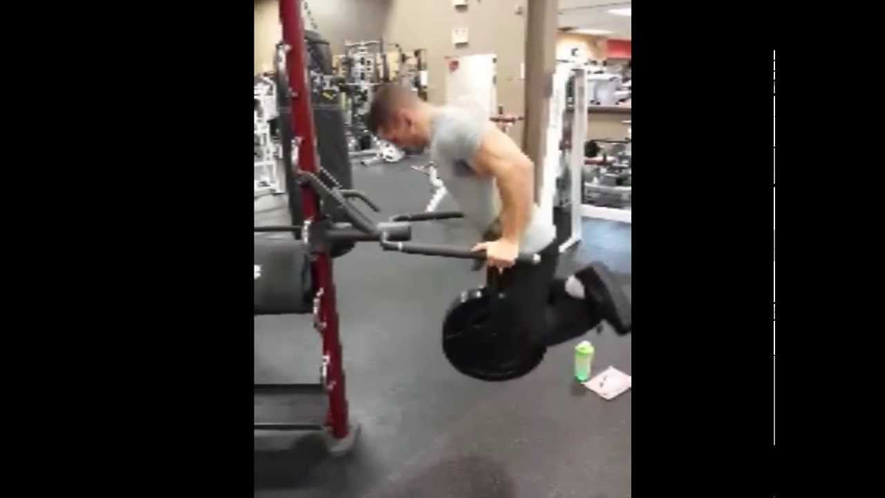 Weighted Dips 90 lbs x 9 YouTube