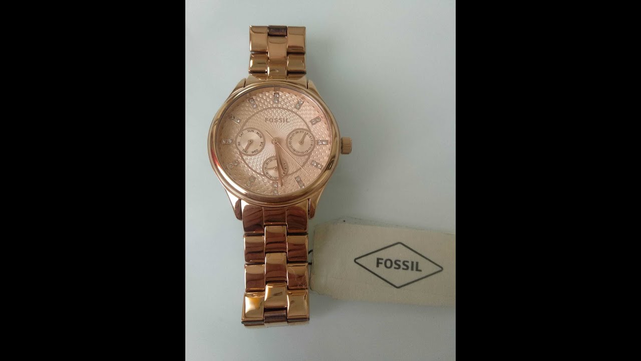 Recensione orologio Fossil BQ1561 - YouTube