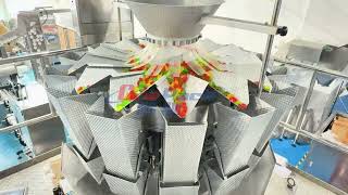 Fully Automatic Candy Jar Filling Machine | For Gummies, Sweets, Bottles | High-Speed Packaging