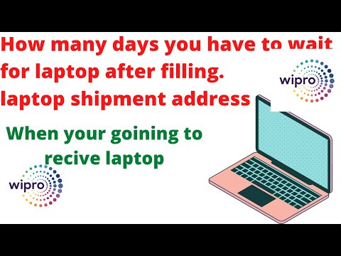 When will you receive your laptop in wipro.? || when will wipro send laptop .?#wiprolaptop #wipro