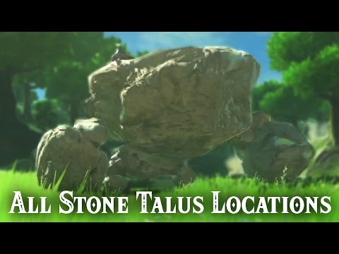 All Stone Talus Locations - The Legend of Zelda: Breath of the Wild