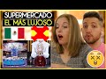 ESPAÑOLES REACCIONAN a el SUPERMERCADO MÁS LUJOSO DE MÉXICO ¡EN ESPAÑA NO HAY NADA IGUAL!