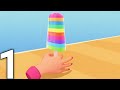 Popsicle Stack : Game Full Gameplay Walkthrough | Part 1 | First Run Adventure