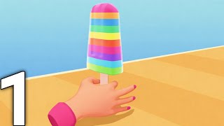 Popsicle Stack : Game Full Gameplay Walkthrough | Part 1 | First Run Adventure