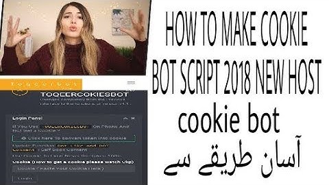 How To Make Cookie Bot Script  Latest Method || Toqeer Trick Master