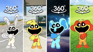 FIND All SMILING CRITTERS DANCING - Poppy Playtime Chapter 3 - Finding Challenge 360° VR Video #2