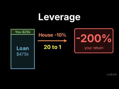 Finance Theory | 4.1: Leverage: How a 10% Fall Becomes a 200% Loss
