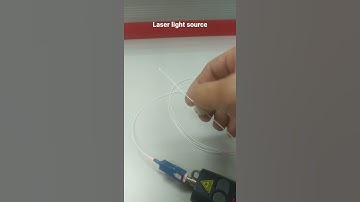 Optical Fiber Laser Source #shorts