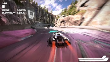 WipEout Omega Collection: Altima, A+ Speed Lap (No airbrakes/thrust release)