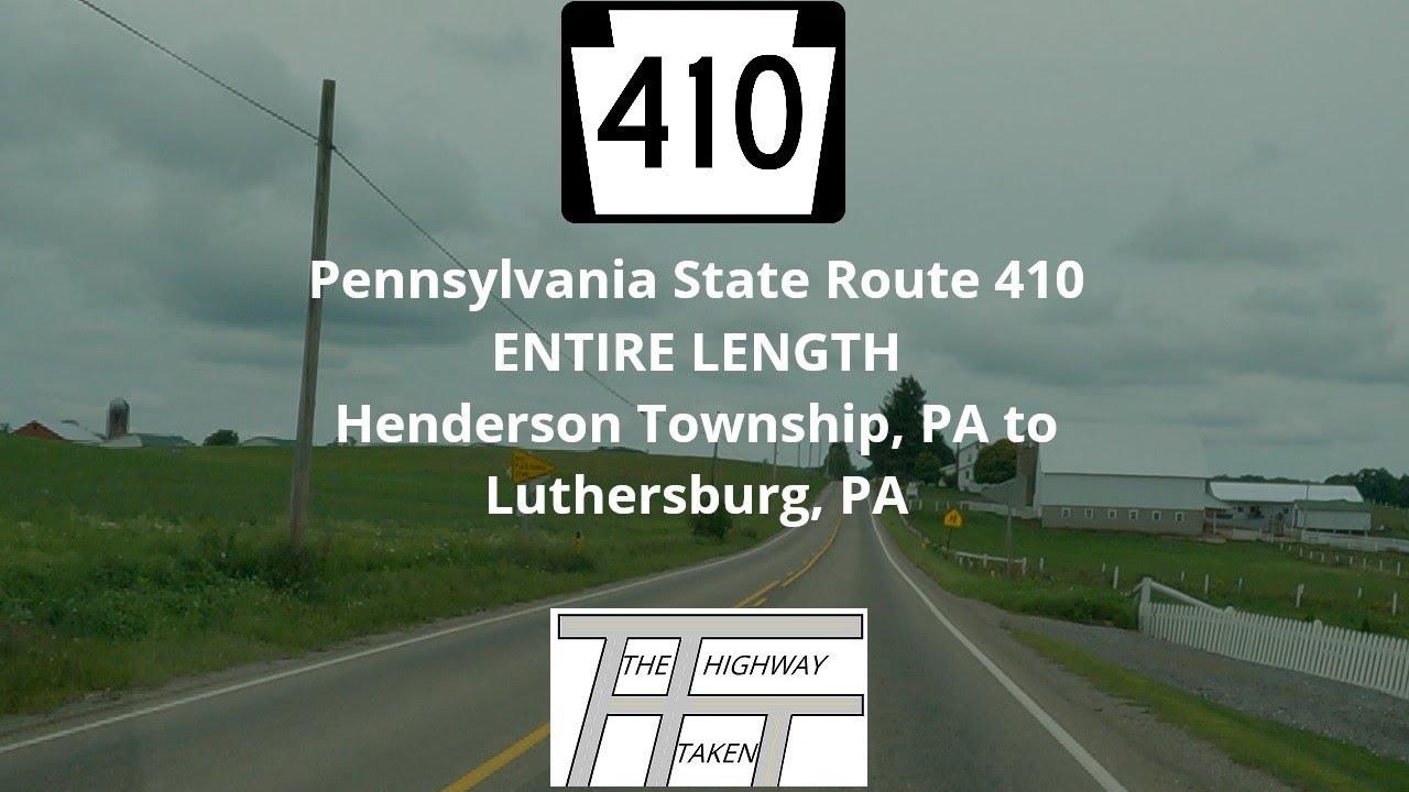 Pennsylvania State Rout Pennsylvania State Route 410 – Entire Length - YouTube