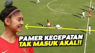 GAK MAU KALAH SAMA RIKO !! Full Speed & Skills Zahra Muz Timnas Puteri, Kebanggaan Indonesia