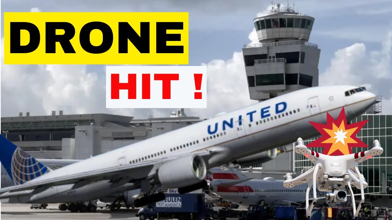Emergency Landing United Airlines Flight UAL999 Returns to Newark After Striking Object MidAir