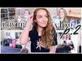 double owlcrate, 3 audiobooks, + organizing galore | MOVING VLOG P.2