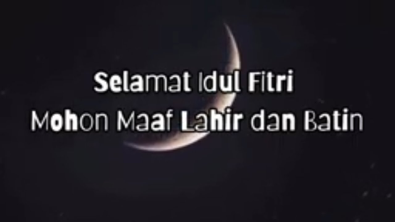 Video Ucapan Idul Fitri 2021 | Free Video Eid Mubarak 1442 H