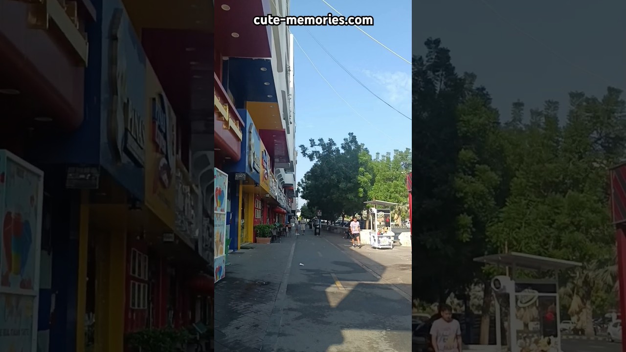 Area in front of IBIS hotel 🏨 - Al Rigga Dubai 🇦🇪