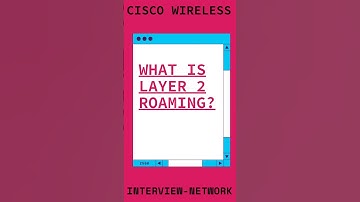layer 2 roaming in cisco wireless | wireless Interview Questions Answer #shorts #wireless #cisco