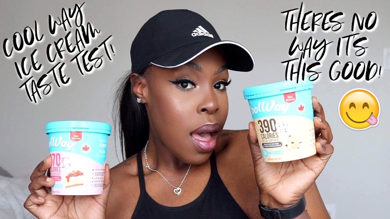 ORGASM GOOD?! COOL WAY ICE CREAM TASTE TEST REVIEW LOW CALORIE ICE