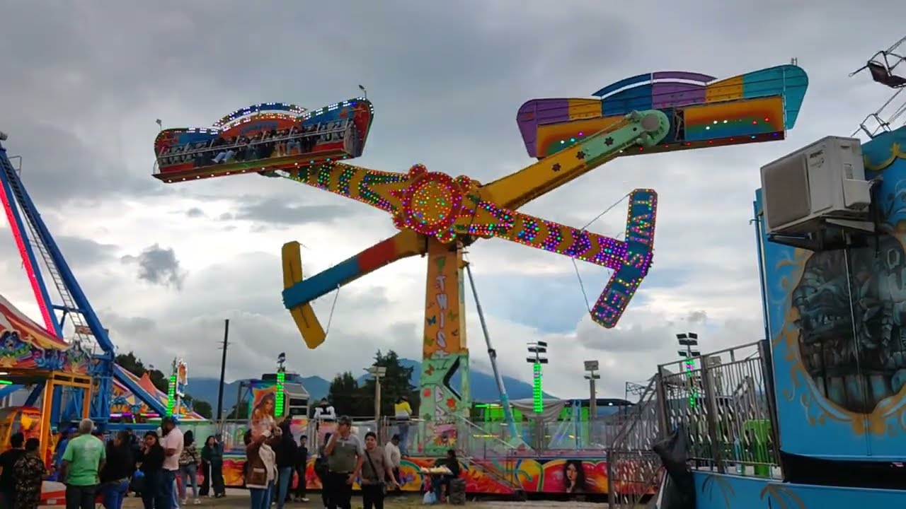 Así fue una feria: TEPOTZOTLÁN EDO MEX. Varias empresas de juegos (En honor a Santiago Apóstol 2025)