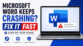 Microsoft Word Keeps Crashing? Fix It FAST (Step-by-Step Guide)