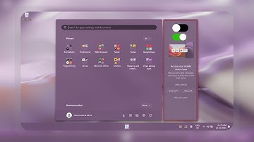 How to Enable / disable the mobile devices in start menu