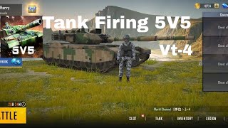 Tank Firing 5V5 Tank game firing Tank Vt-4 tier 4 Game play screenshot 1