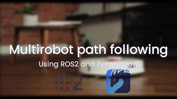 Multirobot path following using data-flows | Degree Thesis video 6