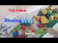 ASMR.Tub Video. Part 2. Rinse 💦💦💦