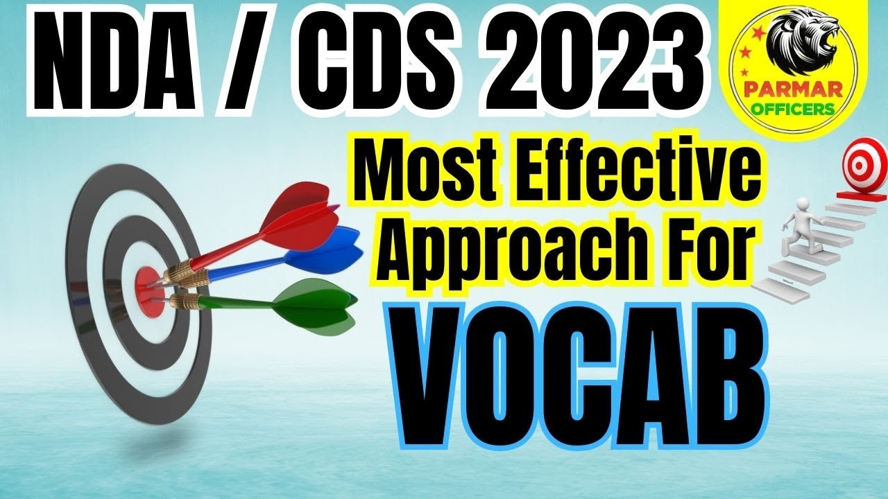 Most Effective Approach to learn Vocab for CDS/NDA 2 2023 - YouTube