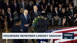 Mourners remember Lindsey Graham