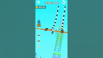 Stunt Rails gameplay level 101 android/iOS #trending #gaming #shorts