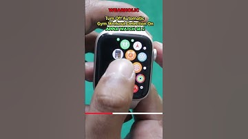 How to EnableDisable Workout Detect Gym Equipment⌚🔥#shorts  #wearholic #applewatchse2 #applewatch