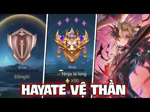 VUX HÀNH TRÌNH TỪ ĐỒNG LÊN CHIẾN TƯỚNG HAYATE THỨ NGUYÊN VỆ THẦN LIÊN QUÂN MOBILE