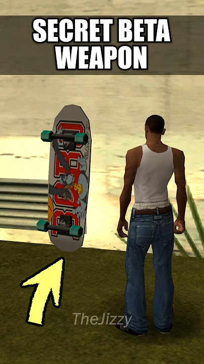 RARE SPECIAL WEAPONS IN GTA SAN ANDREAS! #gta #gtasanandreas #secrets