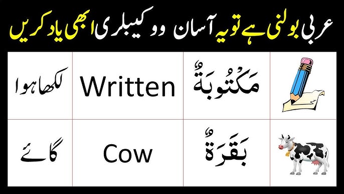 Arabic word with Urdu Meaning #foruyou #foryoupage #viralvideo #islami