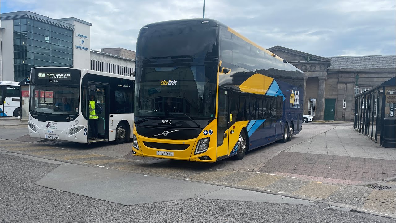 M10 Scottish Citylink - Inverness Bus Station to Glasgow Buchanan Street Bus Station Full Journey