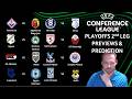 Conference League Playoffs 2nd Leg Preview & Tips ⚽