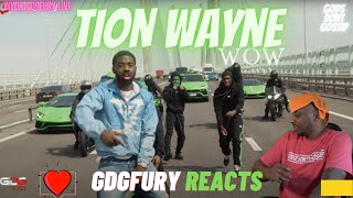 AMERICAN Reacts to Tion Wayne - Wow [Music Video] | GRM Daily