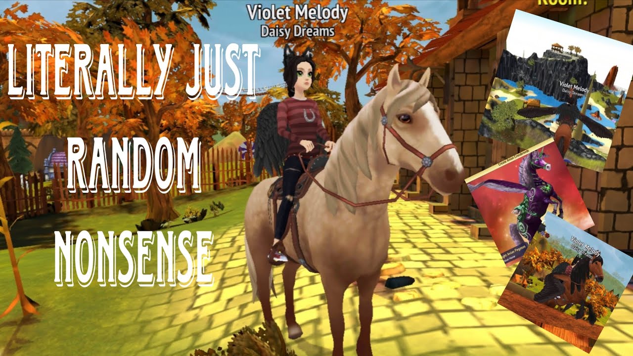 делал видео «Истории о верховой езде», но у меня не было плана