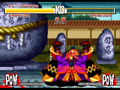 TAS ARCADE Samurai Spirits HACK Amakusa Shiro Tokisada
