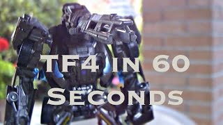 Transformers Age of Extinction in 60 seconds (stop motion parody)